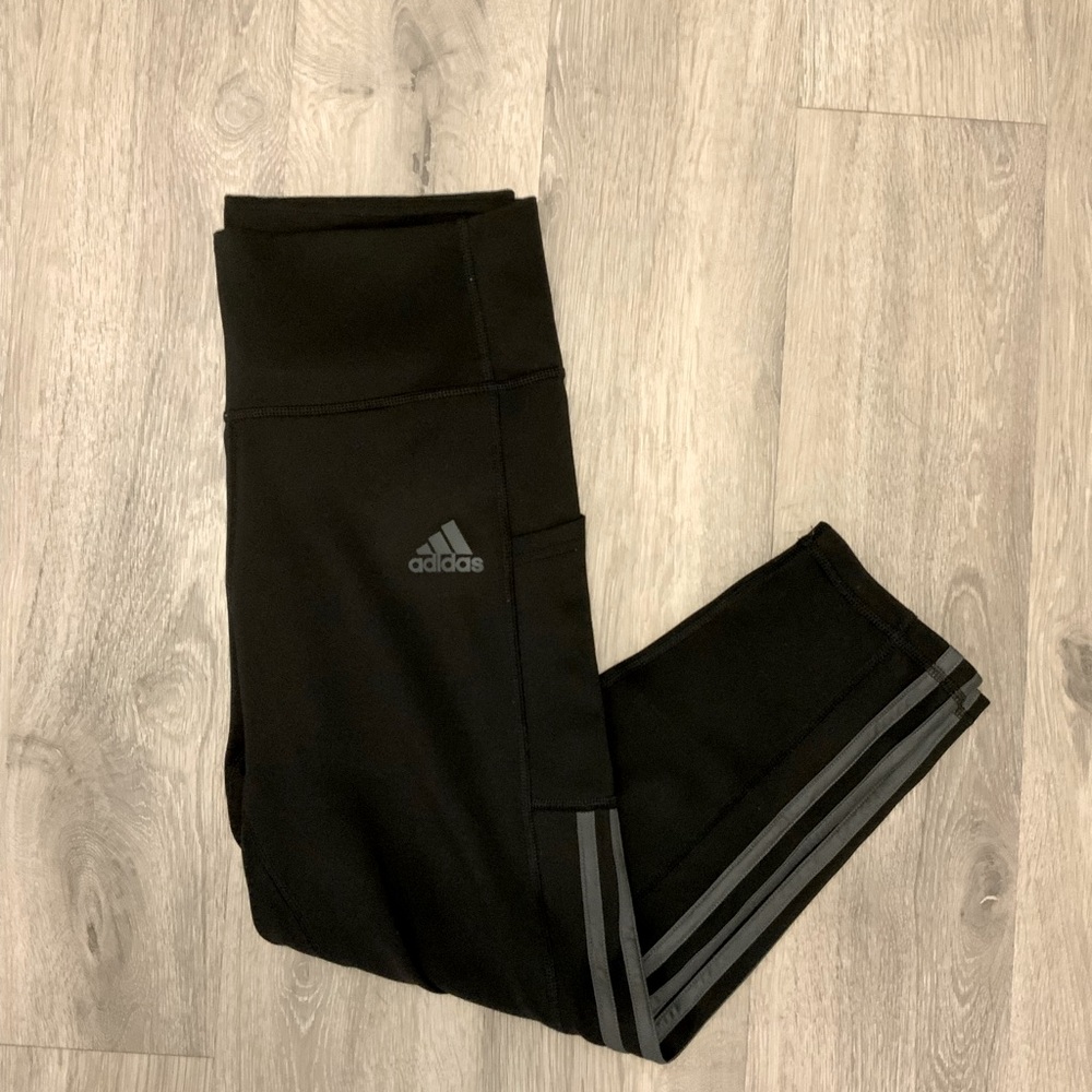 Adidas PrimeGreen Athletic Pants Women's Black Size M